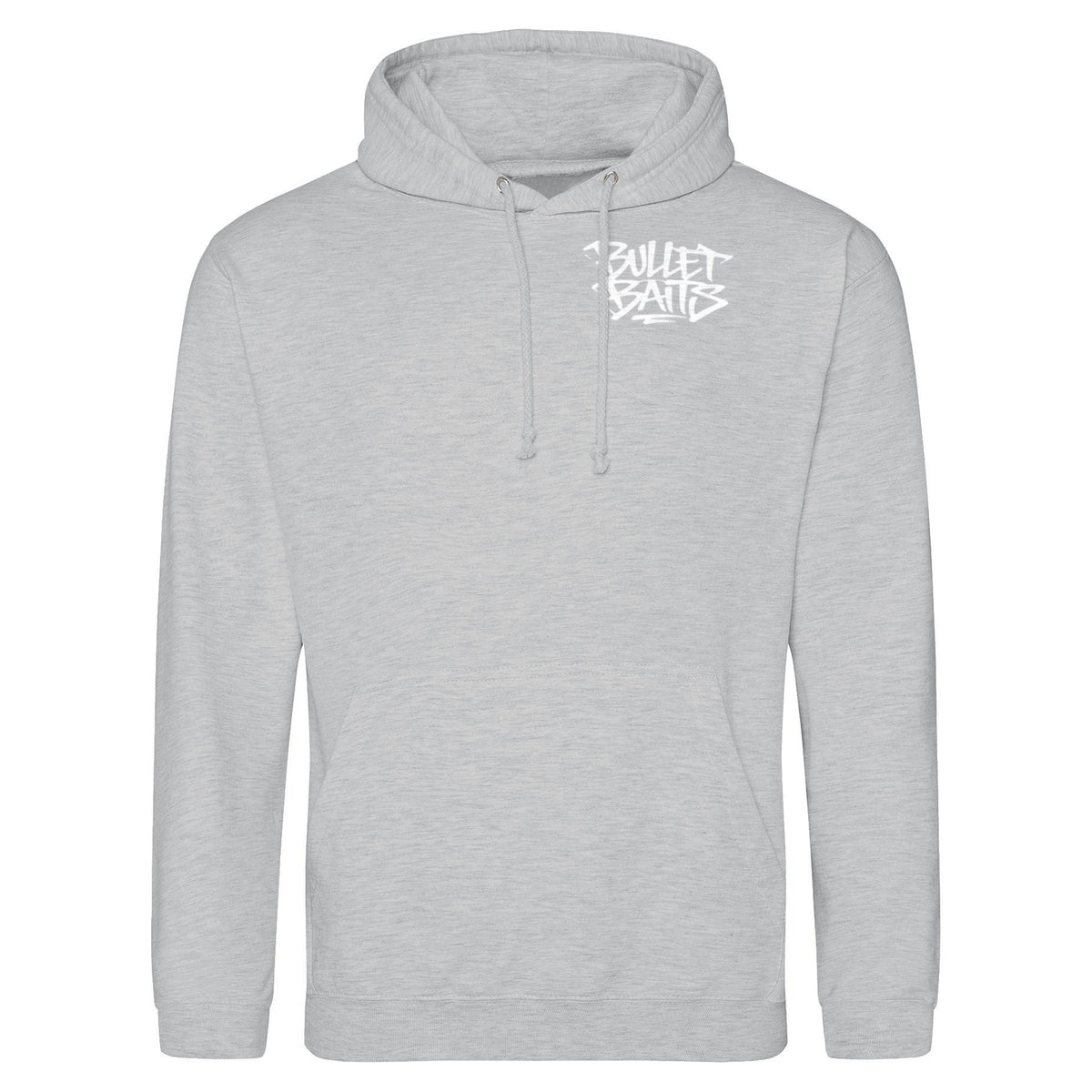 Bullet Baits Hoodie Grau/Schwarz