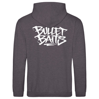 Bullet Baits Hoodie Grau/Schwarz