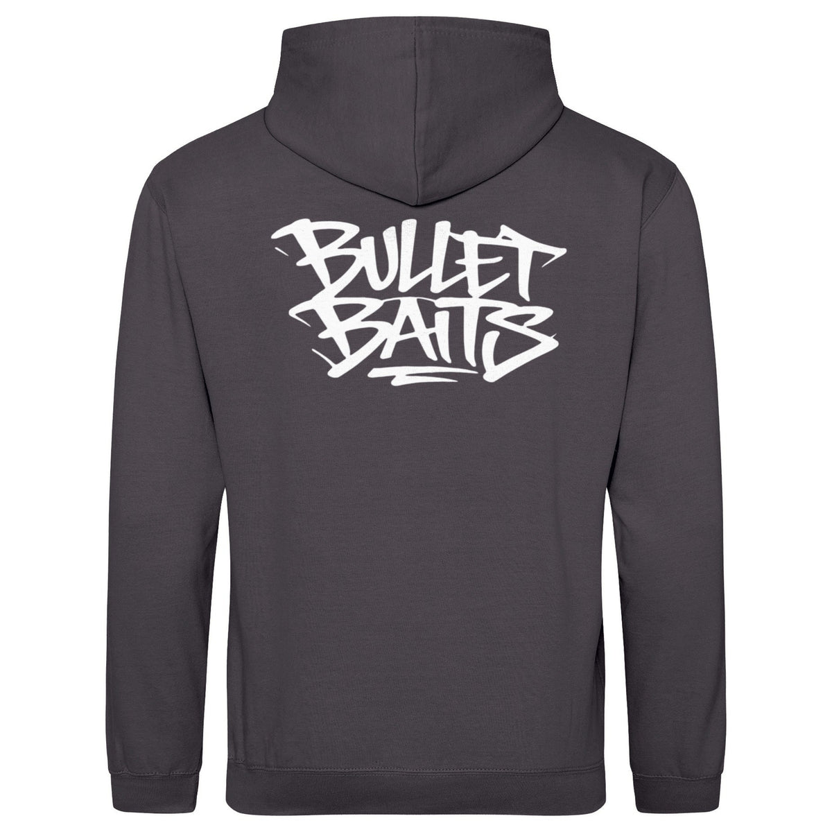 Bullet Baits Hoodie Grau/Schwarz