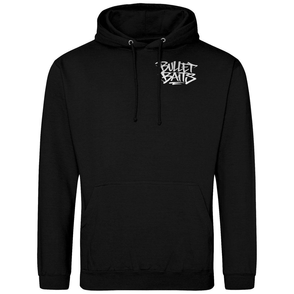 Bullet Baits Hoodie Grau/Schwarz