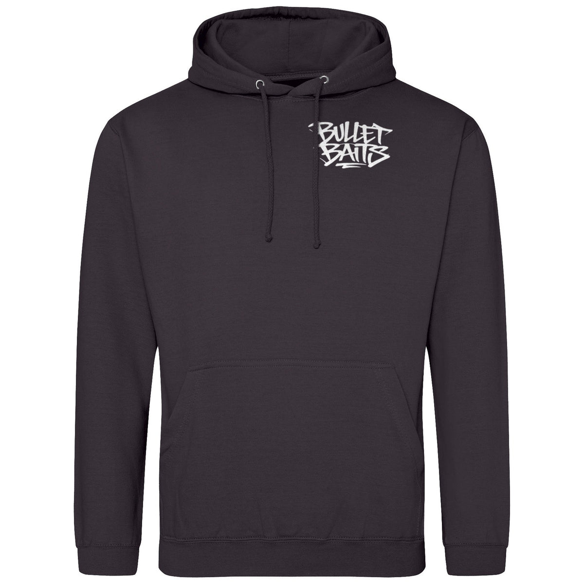 Bullet Baits Hoodie Grau/Schwarz