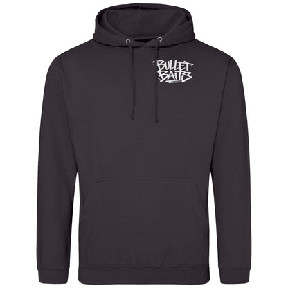 Bullet Baits Hoodie Grau/Schwarz