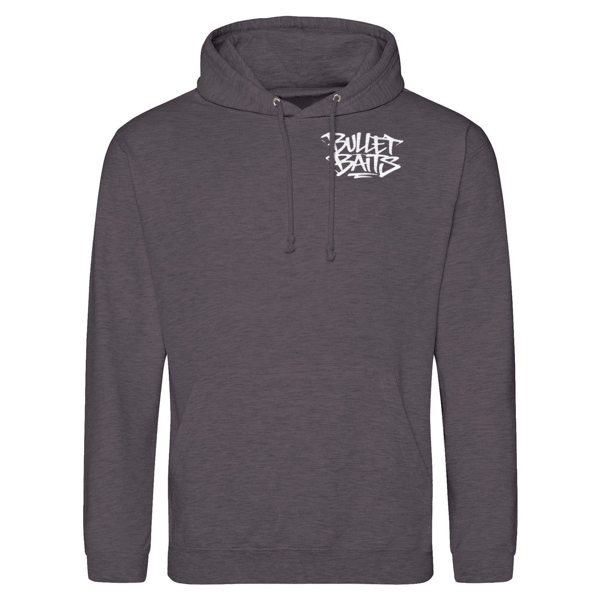 Bullet Baits Hoodie Grau/Schwarz