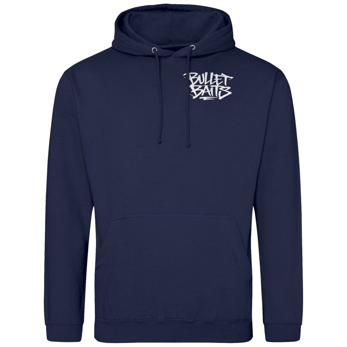 Bullet Baits Hoodie Grau/Schwarz