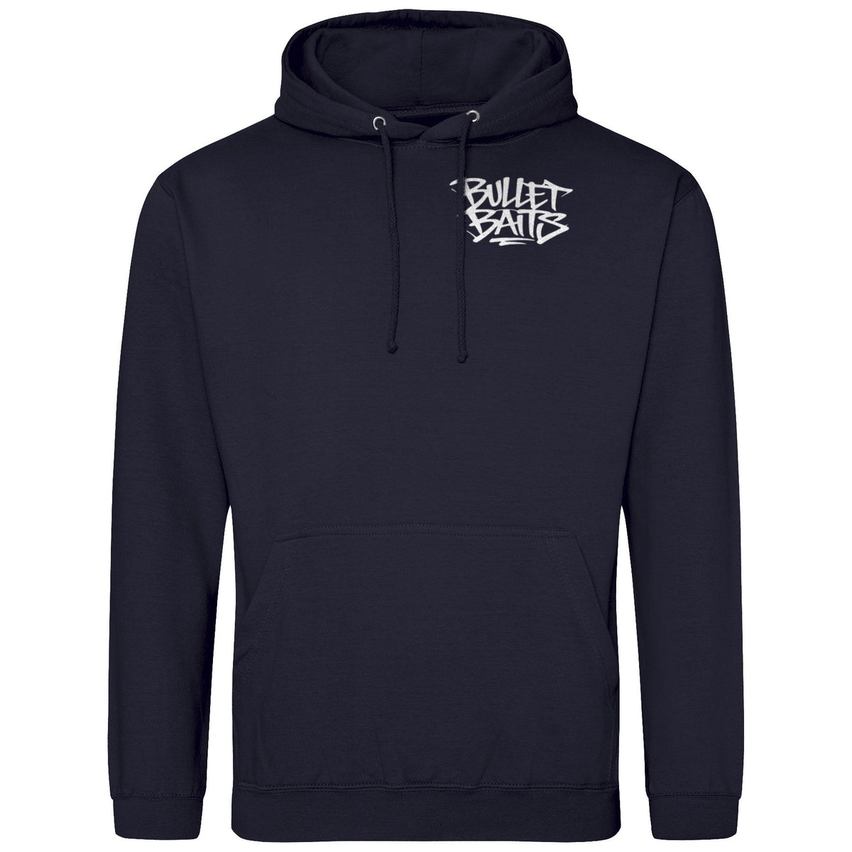 Bullet Baits Hoodie Grau/Schwarz