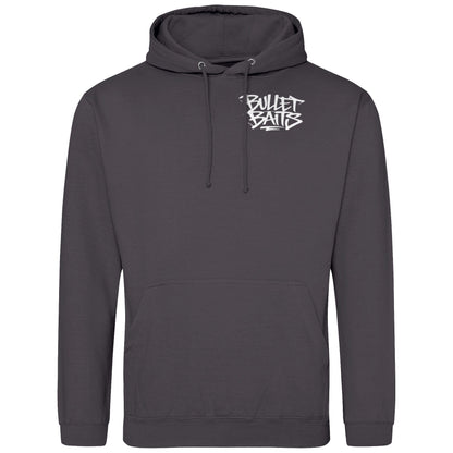 Bullet Baits Hoodie Grau/Schwarz