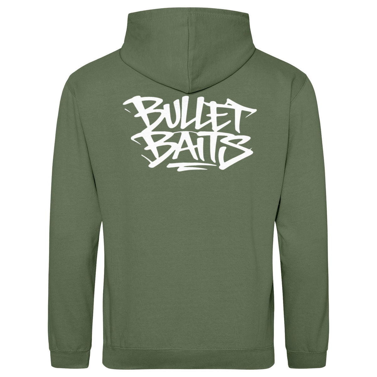 Bullet Baits Hoodie Grüntöne