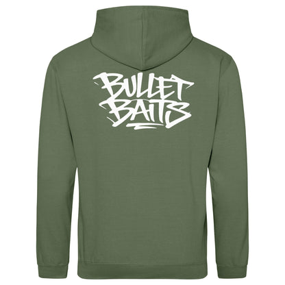 Bullet Baits Hoodie Grüntöne