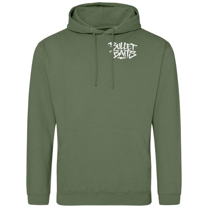 Bullet Baits Hoodie Grüntöne