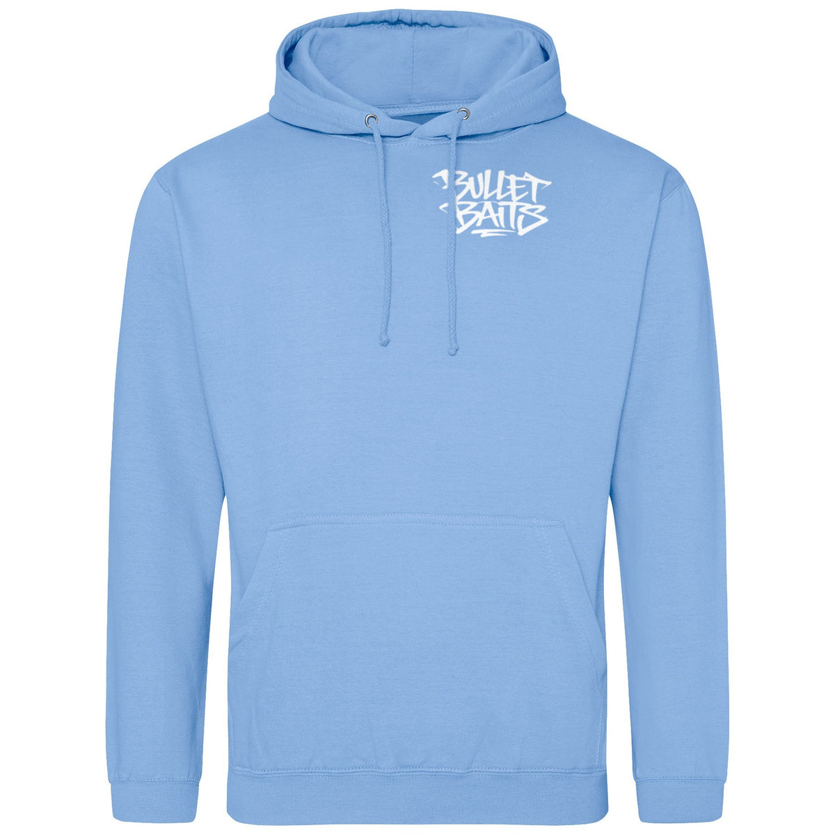 Bullet Baits Hoodie Blautöne