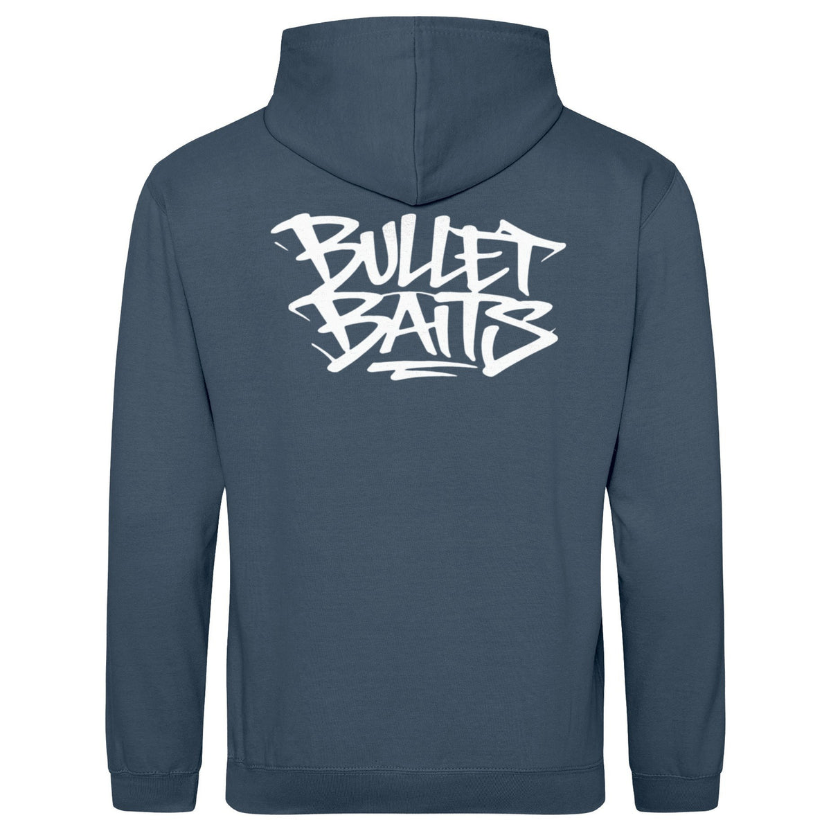 Bullet Baits Hoodie Blautöne