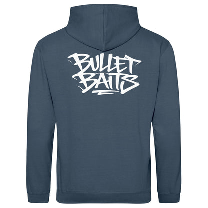 Bullet Baits Hoodie Blautöne