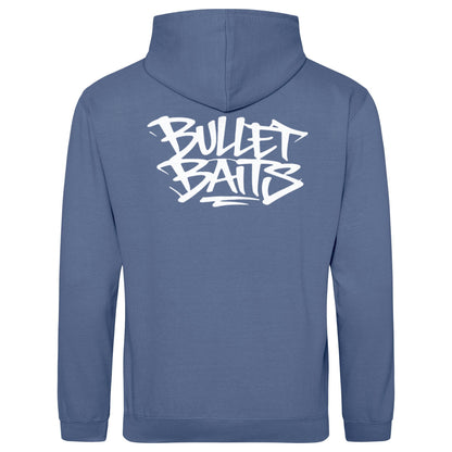 Bullet Baits Hoodie Blautöne