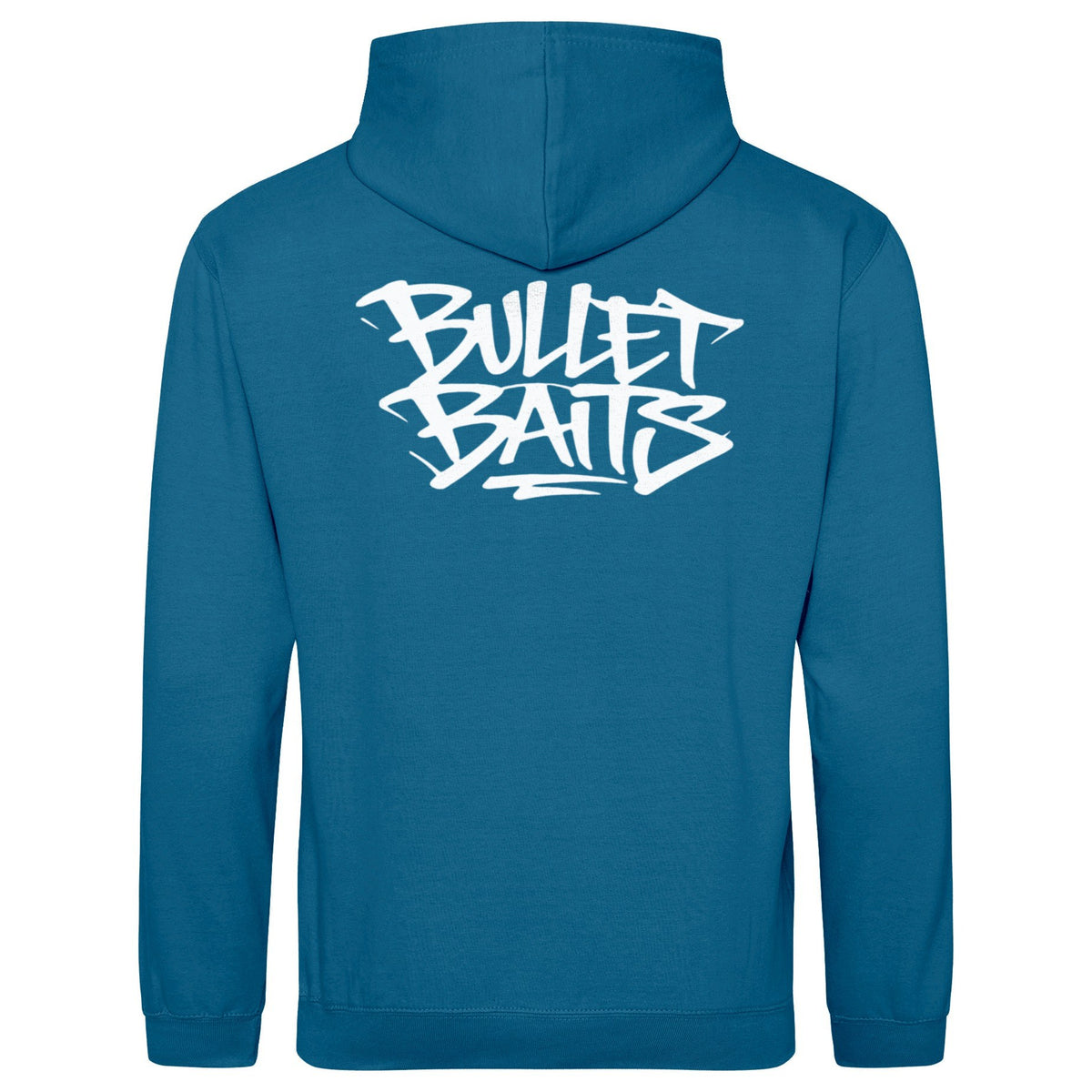 Bullet Baits Hoodie Blautöne
