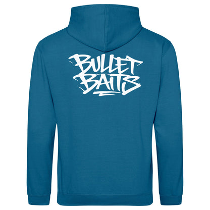 Bullet Baits Hoodie Blautöne
