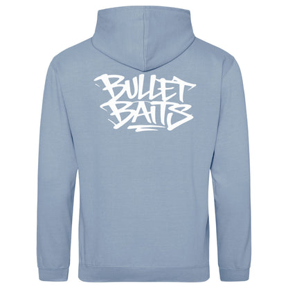 Bullet Baits Hoodie Blautöne