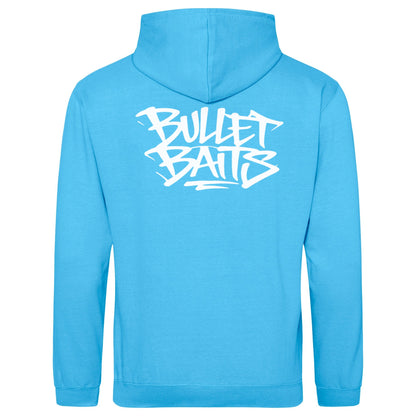 Bullet Baits Hoodie Blautöne