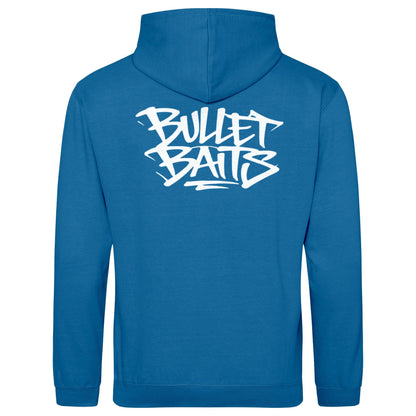 Bullet Baits Hoodie Blautöne