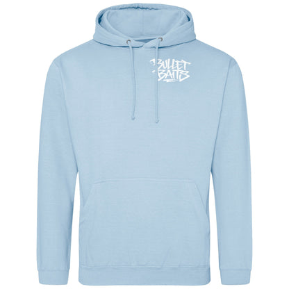 Bullet Baits Hoodie Blautöne