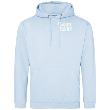 Bullet Baits Hoodie Blautöne
