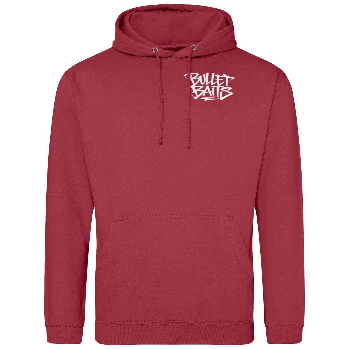 Bullet Baits Hoodie Rottöne