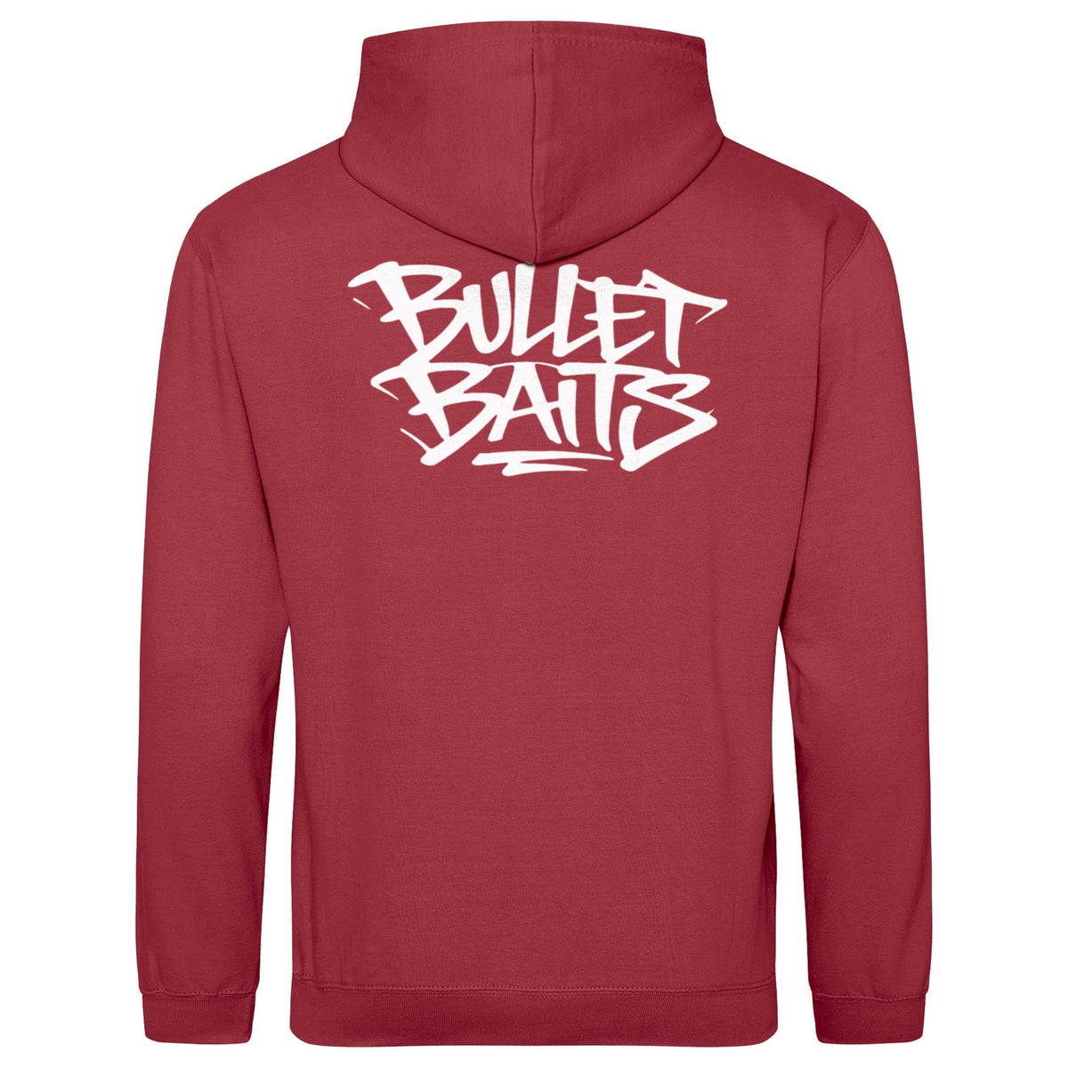 Bullet Baits Hoodie Rottöne