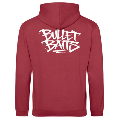 Bullet Baits Hoodie Rottöne