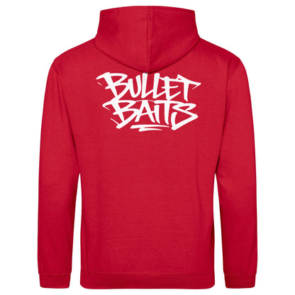 Bullet Baits Hoodie Rottöne