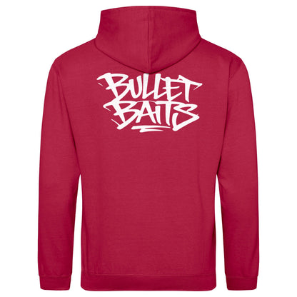 Bullet Baits Hoodie Rottöne