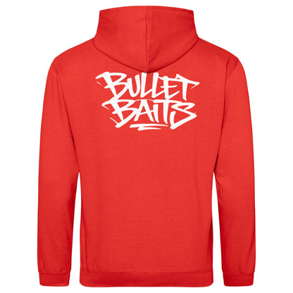 Bullet Baits Hoodie Rottöne