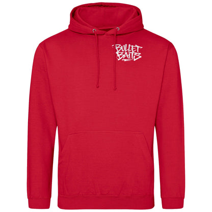 Bullet Baits Hoodie Rottöne
