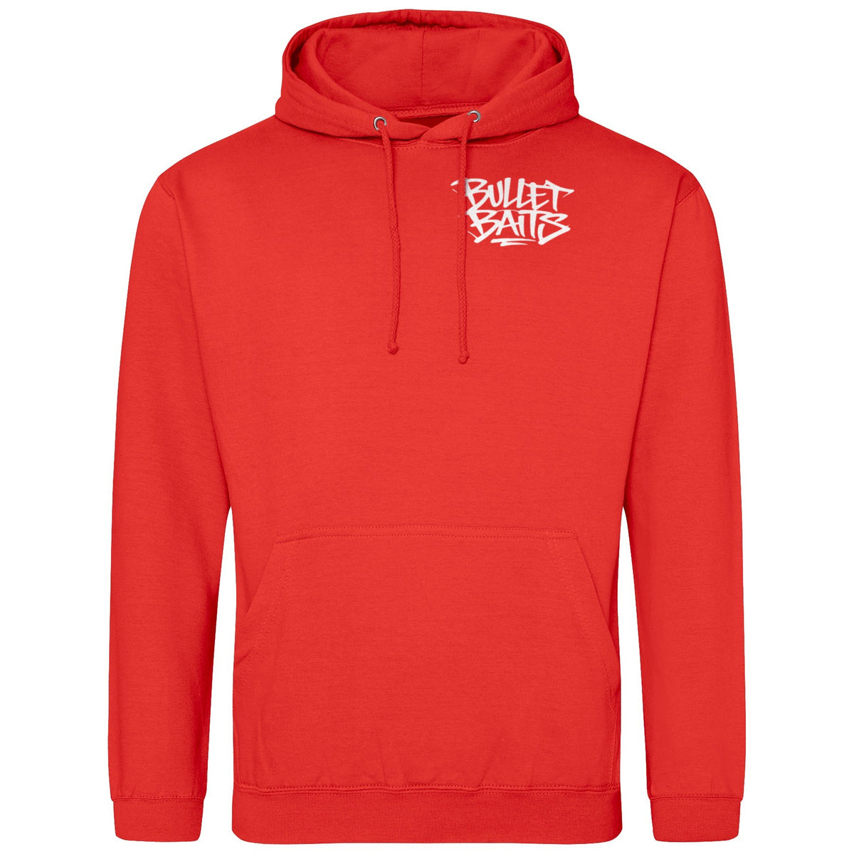 Bullet Baits Hoodie Rottöne