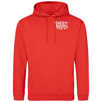 Bullet Baits Hoodie Rottöne