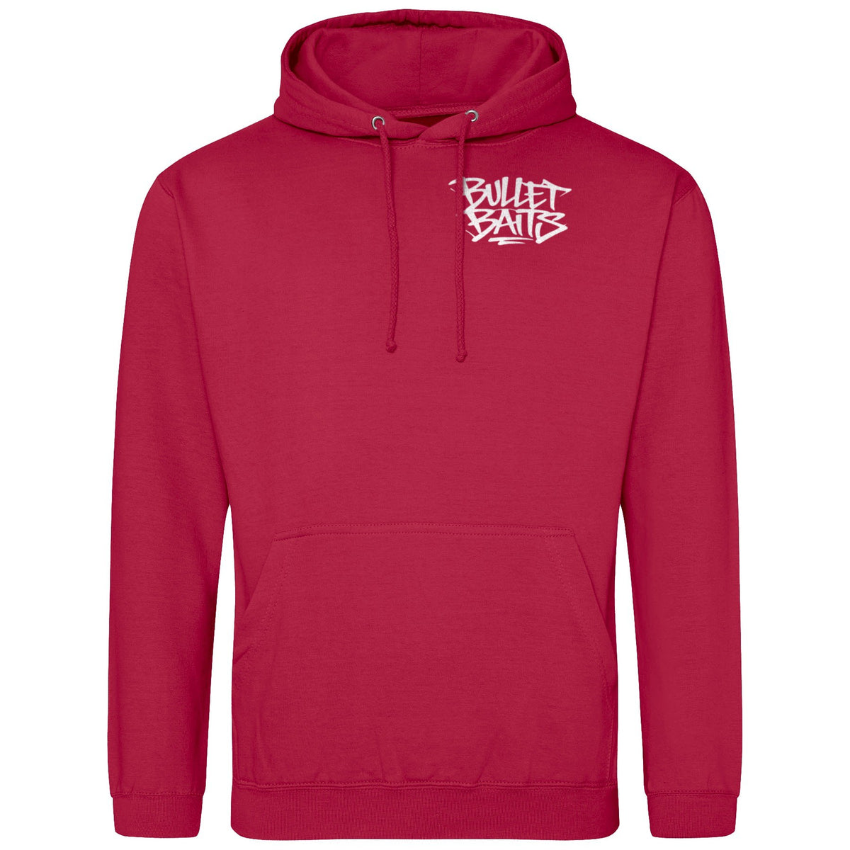 Bullet Baits Hoodie Rottöne