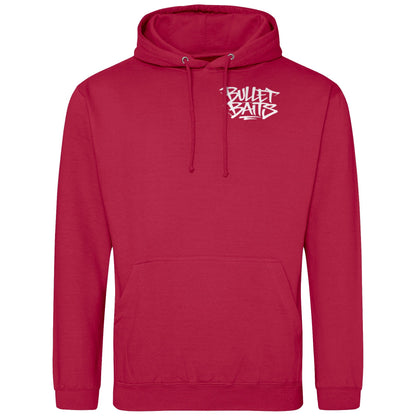 Bullet Baits Hoodie Rottöne