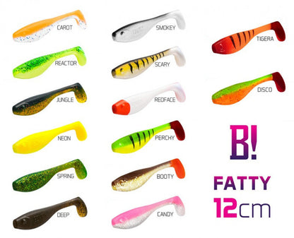 Gummiköder BOMB! Fatty / 5St./12cm