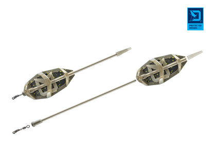 Bleifreies Futterkorb Delphin Method QUIX ECO L