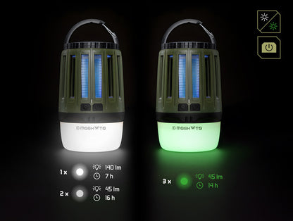 Campinglampe Delphin MOSKYTO 3W/2600mAh