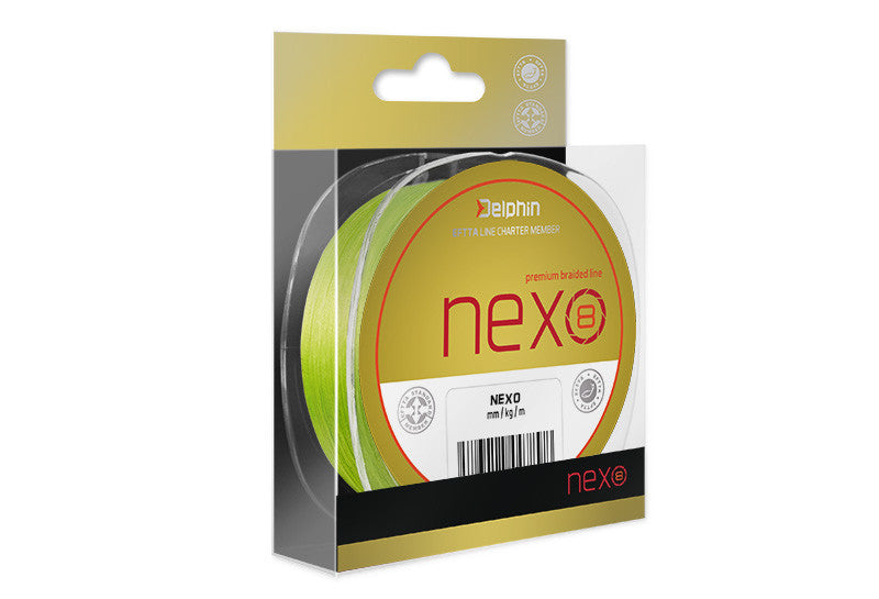 Delphin NEXO 8 fluo grün / 0.10 >>> 0.25mm