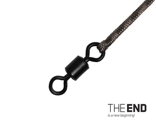 Endmontage THE END Leadcore + swivel / 3St.
