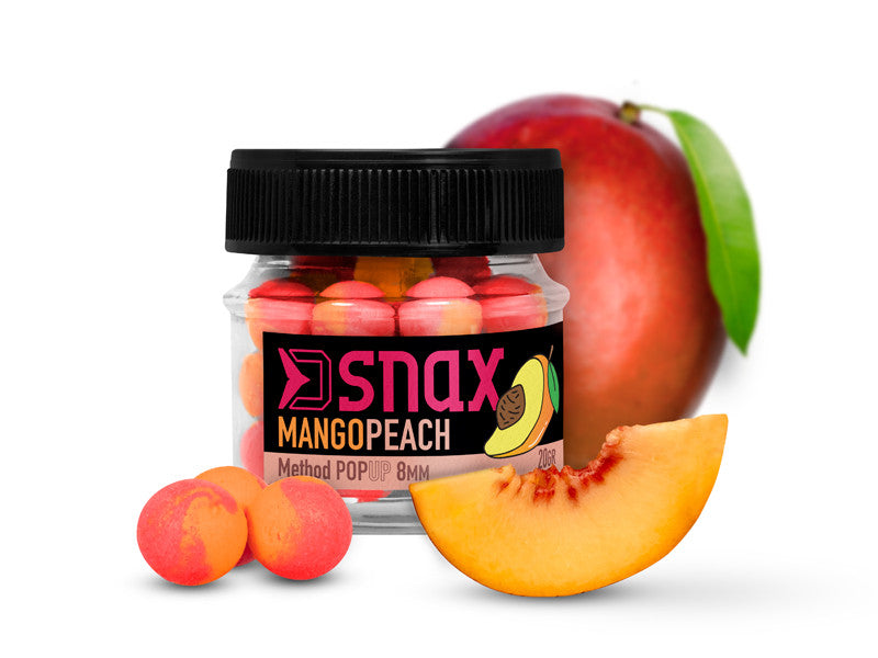D SNAX POP Köder / Mango-Pfirsich
