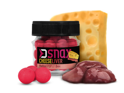 D SNAX POP Köder / Käse-Leber