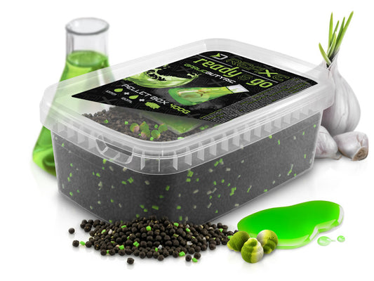 Pellet box Delphin Reaxe READY&GO / Knoblauch-Butyric