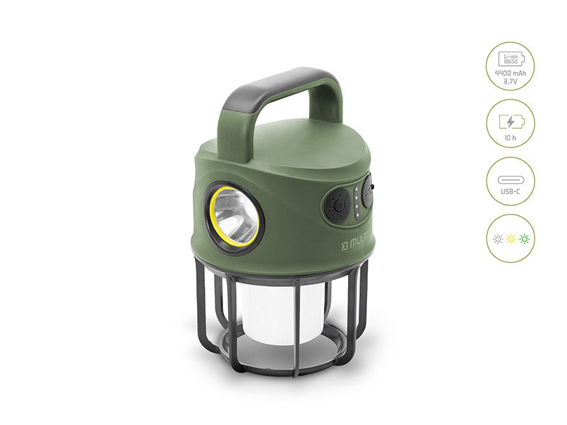 Campinglampe Delphin Multix 3W/4400mAh