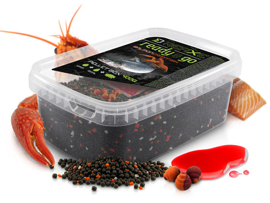 Pellet box Delphin Reaxe READY&GO / Lachs-Krebs