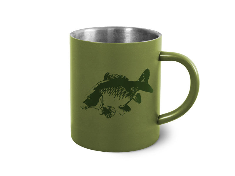 Edelstahlbecher Delphin CARP