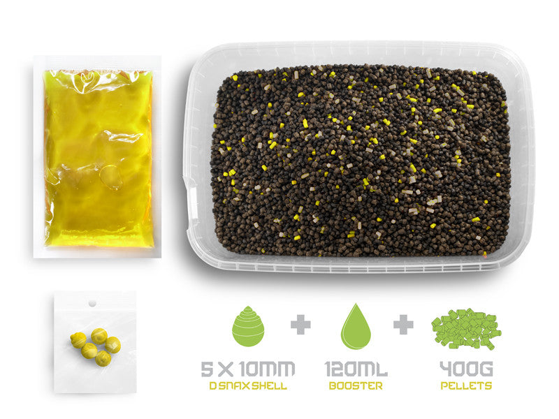 Pellet box Delphin Reaxe READY&GO / Mais-Ananas