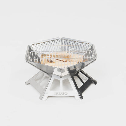 BOXIO FIRE Feuerschale mit Grill