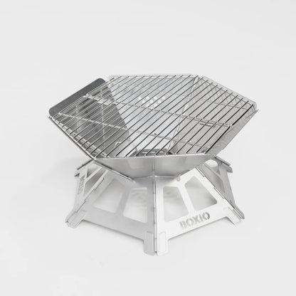 BOXIO FIRE Feuerschale mit Grill