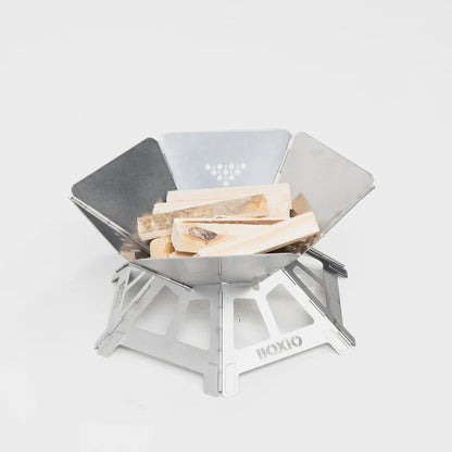 BOXIO FIRE Feuerschale mit Grill
